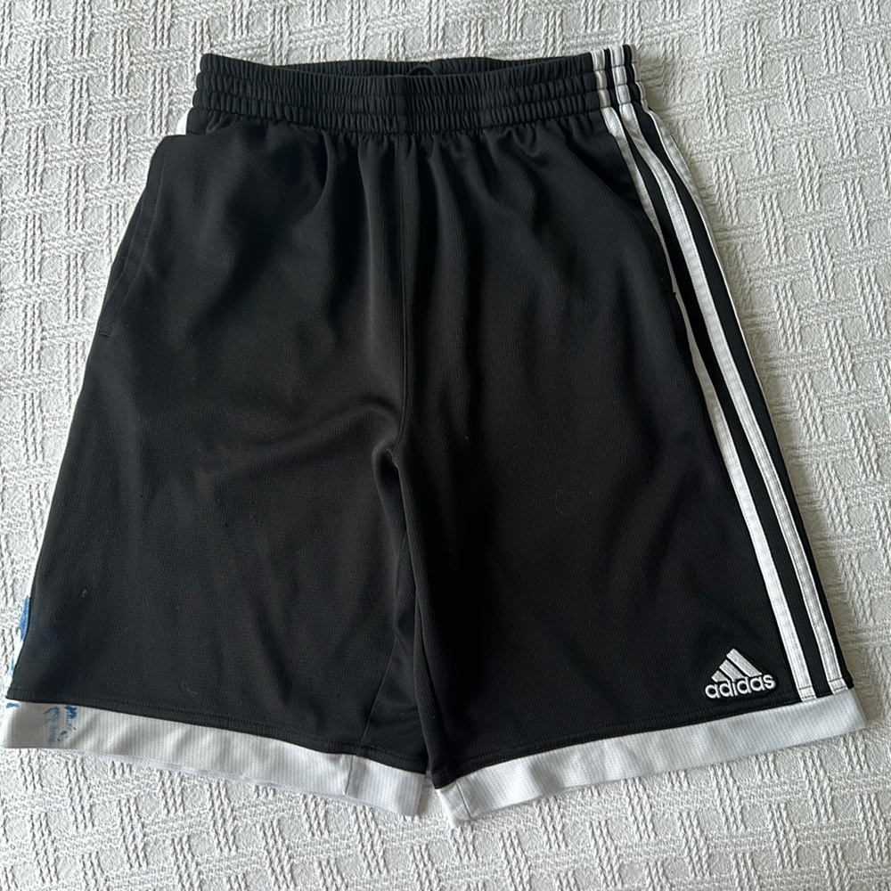 Black boys adidas shorts